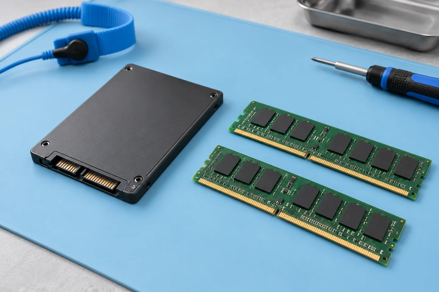 HDs, SSDs e componentes — equipamentos e aplicação
