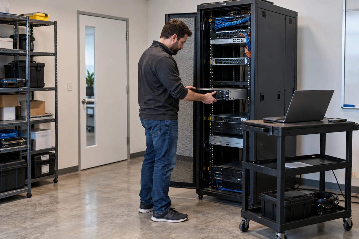 Atendimento técnico em infraestrutura de servidores
